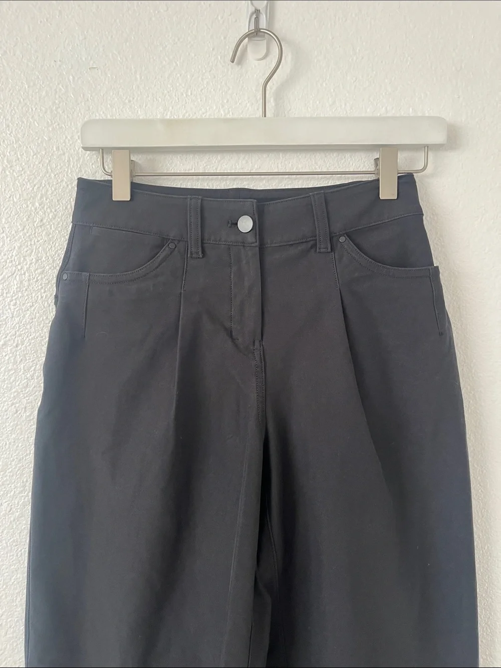 Lululemon City Sleek Mid-Rise Barrel-Leg PantLight Utilitech Black Size 24